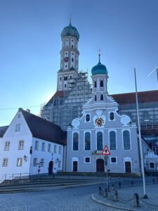 A historic church building in Munich
